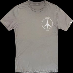 MINDFUL LENZ----TEE------GREY